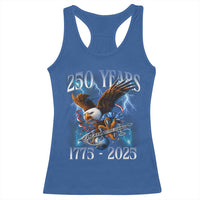 Marine Veteran 250th Anniversary Racerback Tank Top Eagle Patriotic Military Gift for Marines Veterans - Wonder Print Shop