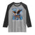 Marine Veteran 250th Anniversary Raglan Shirt Eagle Patriotic Military Gift for Marines Veterans - Wonder Print Shop