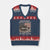 Tun Tavern 250th Anniversary V-Neck Knit Sweater Vest Patriotic Veteran Military Gift American Flag - Wonder Print Shop