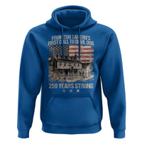 Tun Tavern 250th Anniversary Hoodie Patriotic Veteran Military Gift American Flag - Wonder Print Shop