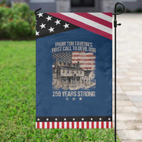 Tun Tavern 250th Anniversary Garden Flag Patriotic Veteran Military Gift American Flag