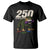 250 Years Of Eating Crayons T Shirt Vintage Bulldog Patriotic Veteran Military Gift - Wonder Print Shop