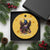 250 Years Of Eating Crayons Ceramic Ornament Funny Eagle 250th Anniversary Veterans Gifts - Wonder Print Shop