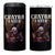 Crayon Eater 4 in 1 Can Cooler Tumbler Funny Eagle 250th Anniversary Veterans Gifts - Wonder Print Shop