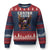 Crayon Eater Ugly Christmas Sweater Funny Eagle 250th Anniversary Veterans Gifts - Wonder Print Shop