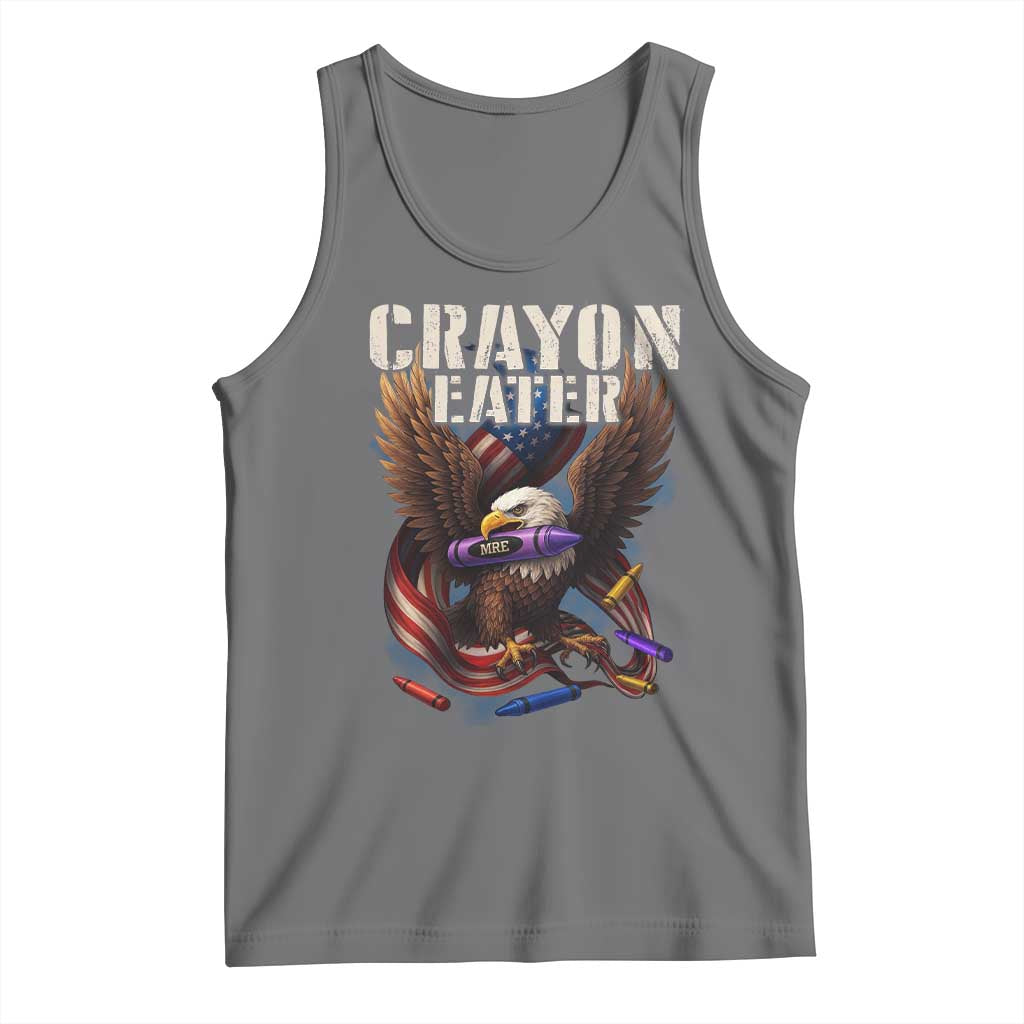 Crayon Eater Tank Top Funny Eagle 250th Anniversary Veterans Gifts - Wonder Print Shop