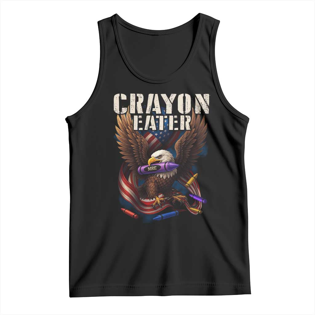 Crayon Eater Tank Top Funny Eagle 250th Anniversary Veterans Gifts - Wonder Print Shop
