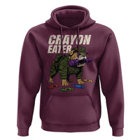 Crayon Eater Hoodie Funny Bulldog Military Corps Proud Soldier Family - Wonder Print Shop