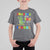 100 Days Of School Dinosaur T Shirt For Kid Trex Dino Skateboard Skateboarding Boys Roaring Into 100th Day - Wonder Print Shop