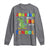 100 Days Of School Dinosaur Long Sleeve Shirt Trex Dino Skateboard Skateboarding Boys Roaring Into 100th Day