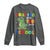 100 Days Of School Dinosaur Long Sleeve Shirt Trex Dino Skateboard Skateboarding Boys Roaring Into 100th Day