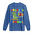 100 Days Of School Dinosaur Long Sleeve Shirt Trex Dino Skateboard Skateboarding Boys Roaring Into 100th Day