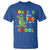 100 Days Of School Dinosaur T Shirt Trex Dino Skateboard Skateboarding Boys Roaring Into 100th Day - Wonder Print Shop