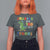100 Days Of School Dinosaur T Shirt For Women Trex Dino Skateboard Skateboarding Boys Roaring Into 100th Day - Wonder Print Shop