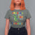 100 Days Of School Dinosaur T Shirt For Women Trex Dino Skateboard Skateboarding Boys Roaring Into 100th Day - Wonder Print Shop