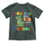 100 Days Of School Dinosaur Toddler T Shirt Trex Dino Skateboard Skateboarding Boys Roaring Into 100th Day