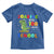 100 Days Of School Dinosaur Toddler T Shirt Trex Dino Skateboard Skateboarding Boys Roaring Into 100th Day