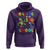 Funny Dinosaur Trex Roaring Into 100 Days Of School Hoodie