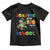 Funny Dinosaur Trex Roaring Into 100 Days Of School Toddler T Shirt