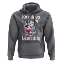 100th Day Of School Unicorn Girls Hoodie