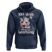 100th Day Of School Unicorn Girls Hoodie