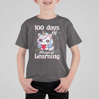 100th Day Of School Unicorn Girls T Shirt For Kid