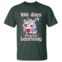 100th Day Of School Unicorn Girls T Shirt