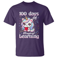 100th Day Of School Unicorn Girls T Shirt