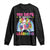 100 Days Of School Long Sleeve Shirt Rainbow Dabbing Unicorn Magic Learning Girls Gift