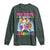 100 Days Of School Long Sleeve Shirt Rainbow Dabbing Unicorn Magic Learning Girls Gift