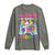 100 Days Of School Long Sleeve Shirt Rainbow Dabbing Unicorn Magic Learning Girls Gift