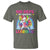 100 Days Of School T Shirt Rainbow Dabbing Unicorn Magic Learning Girls Gift - Wonder Print Shop