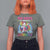 100 Days Of School T Shirt For Women Rainbow Dabbing Unicorn Magic Learning Girls Gift - Wonder Print Shop