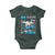 100 Days of School 100th Day Dinosaur Baby Onesie