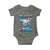 100 Days of School 100th Day Dinosaur Baby Onesie