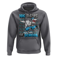 100 Days of School 100th Day Dinosaur Hoodie