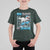 100 Days of School 100th Day Dinosaur T Shirt For Kid - Wonder Print Shop