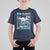 100 Days of School 100th Day Dinosaur T Shirt For Kid - Wonder Print Shop