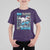 100 Days of School 100th Day Dinosaur T Shirt For Kid - Wonder Print Shop