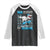 100 Days of School 100th Day Dinosaur Raglan Shirt