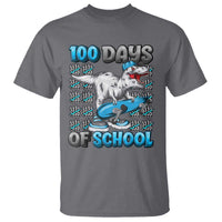 100 Days of School 100th Day Dinosaur T Shirt - Wonder Print Shop