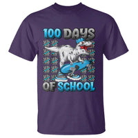 100 Days of School 100th Day Dinosaur T Shirt - Wonder Print Shop