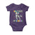 100 Days Of School Baby Onesie Funny Cool Dinosaur Trex 100 Days Smarter