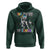 100 Days Of School Hoodie Funny Cool Dinosaur Trex 100 Days Smarter