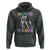 100 Days Of School Hoodie Funny Cool Dinosaur Trex 100 Days Smarter