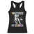 100 Days Of School Racerback Tank Top Funny Cool Dinosaur Trex 100 Days Smarter