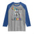 100 Days Of School Raglan Shirt Funny Cool Dinosaur Trex 100 Days Smarter