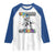 100 Days Of School Raglan Shirt Funny Cool Dinosaur Trex 100 Days Smarter