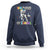100 Days Of School Sweatshirt Funny Cool Dinosaur Trex 100 Days Smarter - Wonder Print Shop