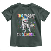 100 Days Of School Toddler T Shirt Funny Cool Dinosaur Trex 100 Days Smarter